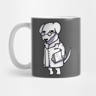 Funny Doctor Dog, Dog Lover Mug